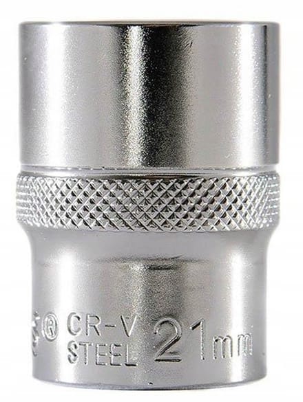 ROOKS Doplagssleutel 1/2" Hex 21mm CRV Staal