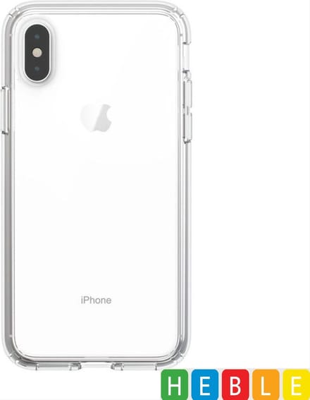 Transparant Hoesje / Case geschikt voor iPhone Xs Max - Back Cover - Siliconen - van Heble®