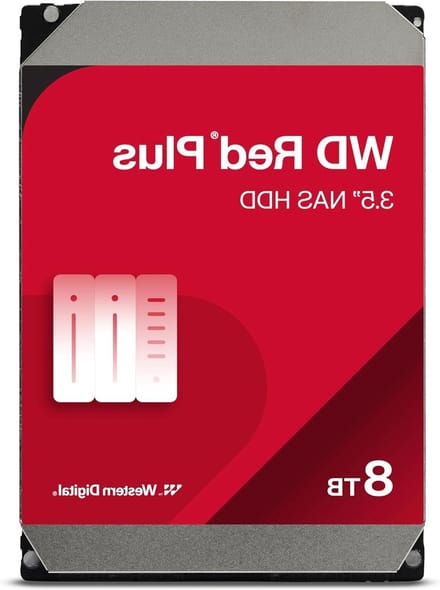 Interne Harde Schijf - NAS Schijf - Opslag Uitbreiden - CMR Schrijfmethode - 8TB 3.5 inch - Rood