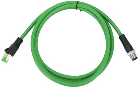 Allecto - Ethernet Kabel - M12 D-code 4 Pin - Waterdicht - 24 Draad - Industrieel Ethernet - RJ45 Connector - Geschikt voor Veldbustoepassingen