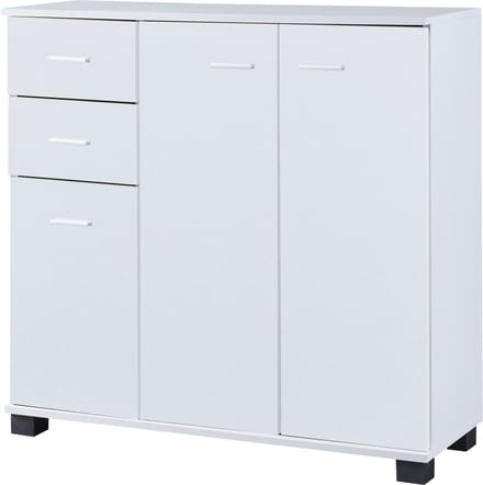 Halmeubel Crimla 72x80x28 cm wit