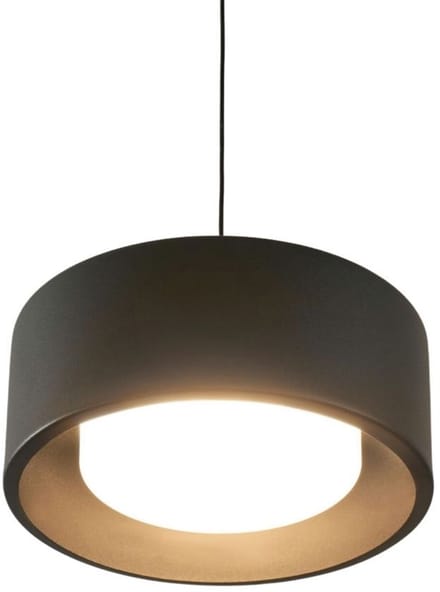Kosilum - Prins - Hanglamp - Zwart - Metaal en acryl