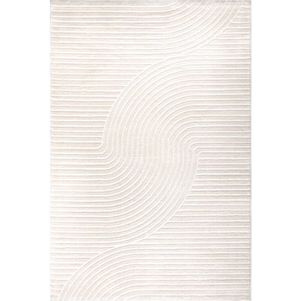 Modern tapijt Lusenta beige 80x150 cm