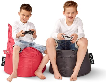 Sit&joy  Kinder Zitzak Stoel Bumba - Antraciet