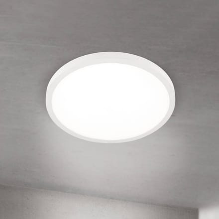 ORION LED plafondlamp Disc, wit Ø 40 cm, CCT, metaal/kunststof