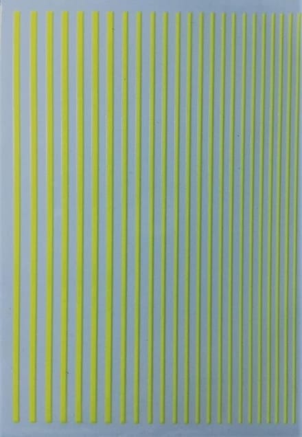 Korneliya Nailart Strip Neon Geel