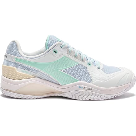 Diadora Blushield Torneo 3 Allcourt schoen Dames-wit, groen
