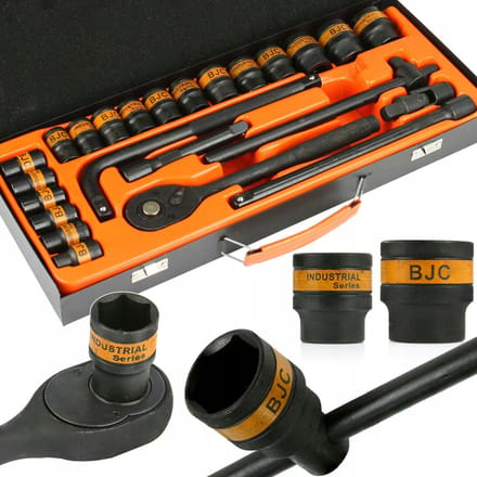 BJC Doppeldopsleutel Set 24 Delig 10-32mm 1/2"