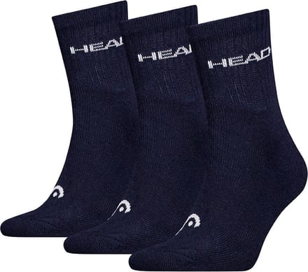 HEAD unisex 3P halfhoge sokken training blauw