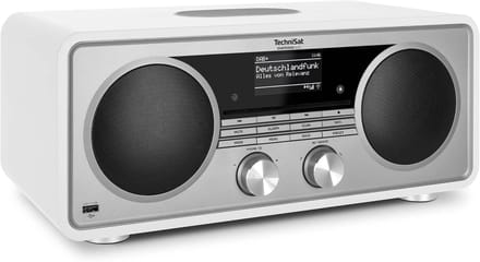 Stereo Internetradio met DAB+, CD, Bluetooth en Subwoofer - Wit