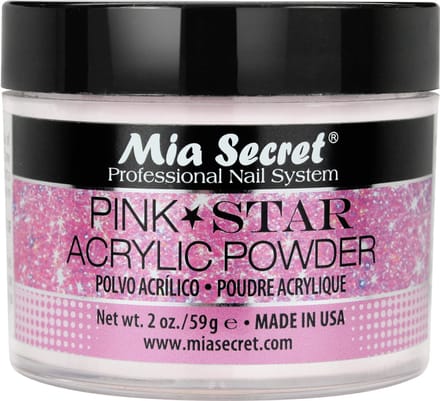 Acryl Poeder Roze Star 60ml.