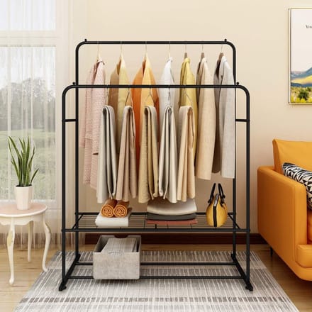 Kledingrek Metaal - Kledinghangers - Dressboy - Zwart