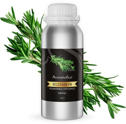 Aromaholik - Rozemarijn Etherische Olie - 100% Natuurlijk - 1L - Vers en Herbacious
