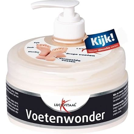 Lucovitaal Voetenwonder zalf 300 ml