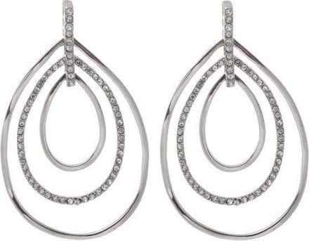 Behave - Oorsteker met Hangers in Druppelvorm - 5,3 cm