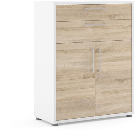 Giga Living Boekenkast Prima - Wit - 90x110x45cm