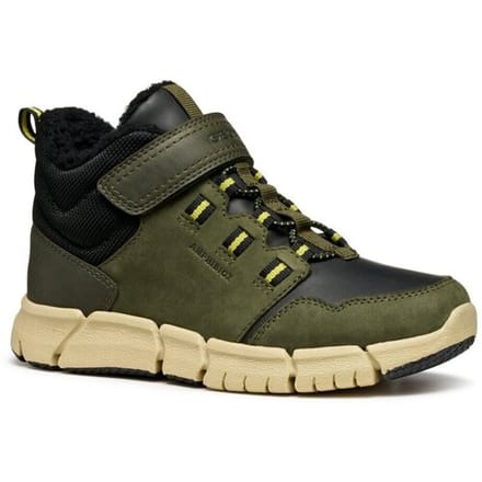 GEOX FLEXYPER ABX JONGENS - MILITAIR GROEN/ZWART - Maat 36