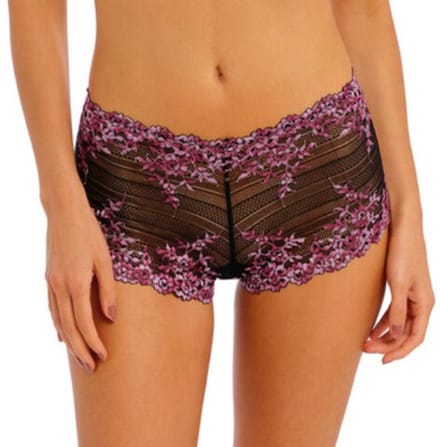 Wacoal Embracee Slip Kleur Zwart met kant Maat S