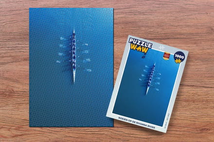 Puzzel Roeien op de Rivanna rivier - Legpuzzel - Puzzel 1000 stukjes volwassenen