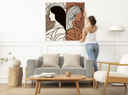 Kunstprint | Wanddecoratie | Dibond | 30 × 30 cm