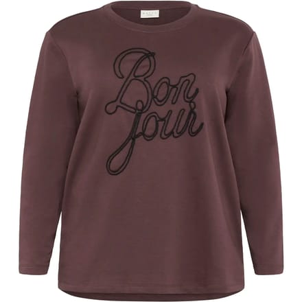 Dames sweatshirt KAFFE Curve Curve KCberla