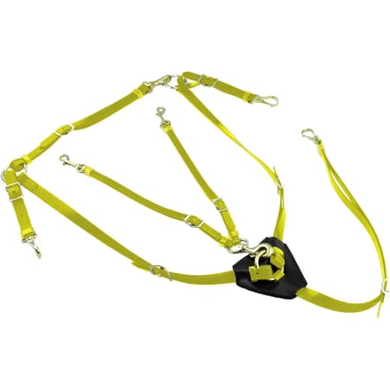 Biothane jachtcollier met martingale voor paard Lakota