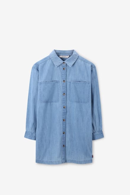 Sissy-Boy - Blauwe denim jurk