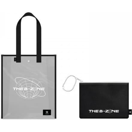The Boyz Pvc Tas   Pouch Set   2022 The B Zone In Seoul Encore gray