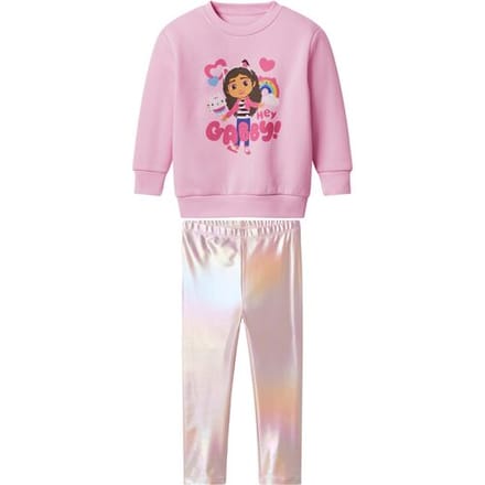 Lidl Kinder trui en legging (Roze, 122/128)