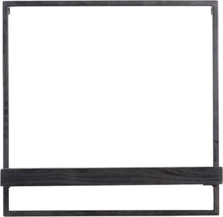 Maddison wandplank 50x15x50 cm - mat zwart