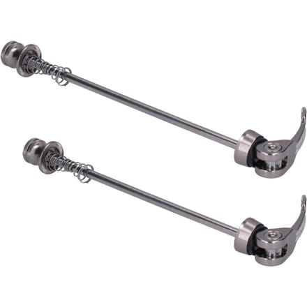 ZTTO 2 stuks Racefiets Mountainbike Snelspanners Fiets Voor Achter Spies Accessoire Ti Color gray