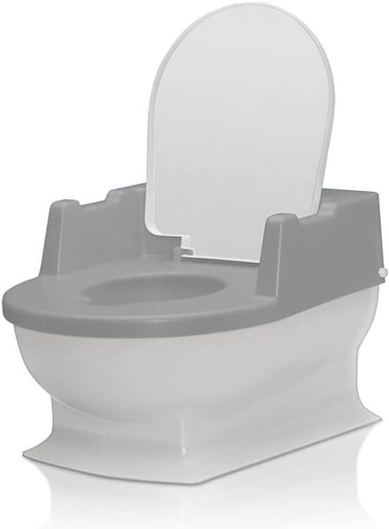 Kindertoilet en toilettrainer voor kinderen - grijs