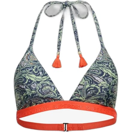 Superdry - Triangelbikinitopje met print - Dames - Badpakken