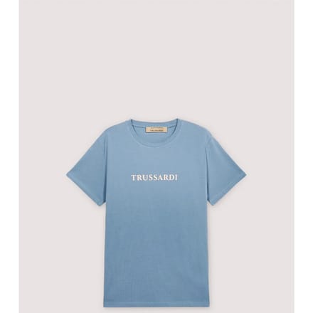 t-shirt man blauw