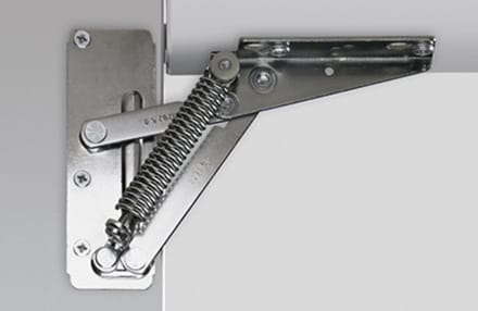 Klepbeslag - Vernikkeld - Staal - Hettich - Hettich Kleplift 80-220N, 75°