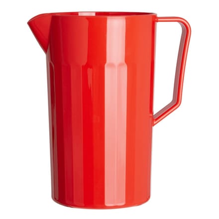 Olympia Kristallon polycarbonaat schenkkan rood