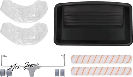 Mrs. Jones 457 cm Verfroller Kit - Verfset met 2 Stuks Lade Voeringen .