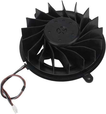 Krachtige interne koelventilator met 17 bladen voor optimale koeling van PlayStation 3 Slim console