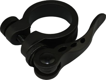 Vwp Zadelklempen Met Snelspanner 28,6 Mm Aluminium Mat Zwart