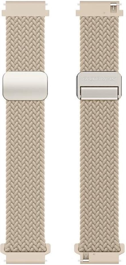Dux Ducis Mixture Pro Strap Universeel Smartwatch Bandje 22 MM Beige