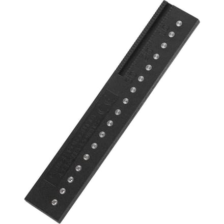 Guttapercha Punten Span Maat Schaal Wortelkanaal Meetliniaal Tandheelkundige Gereedschappen Instrumenten black