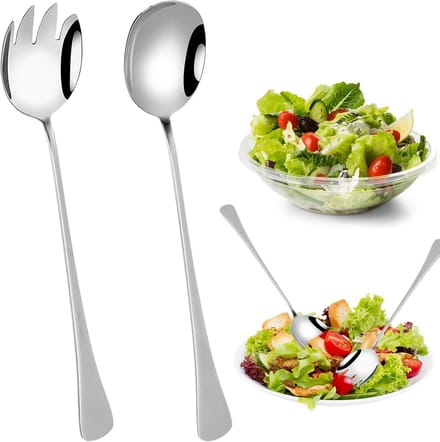 2-delige Saladebestekset van Roestvrij Staal, 28 cm
