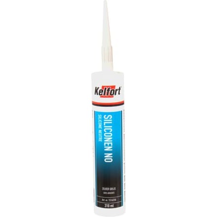 Kelfort siliconenkit NO Zilver-grijs 310ml