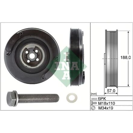 Schaeffler Ina Riemschijvenset, krukas INA 544 0002 20