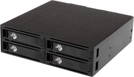 StarTech.com 4-bay mobiel Rack Backplane voor 2,5 inch SATA/SAS schijven