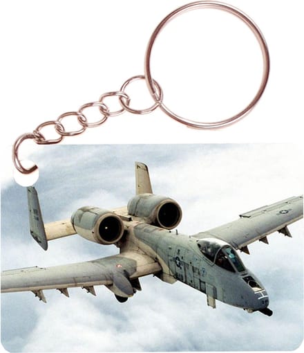 Sleutelhanger 6x4cm - A-10 Thunderbolt - US Airforce