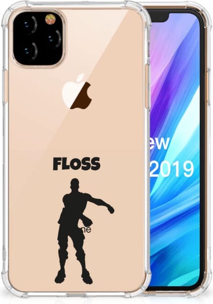 Apple iPhone 11 Pro Max Stevig Bumper Hoesje Floss