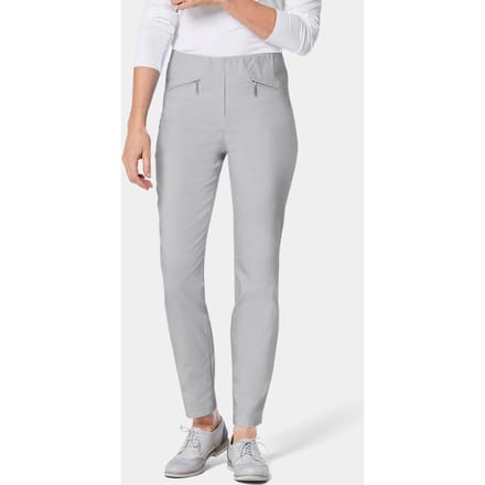 Bengaline broek LOUISA - steengrijs - Gr. 21 van Goldner Fashion