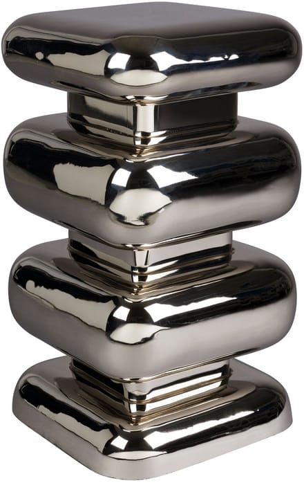 Dutchbone Stubby Bijzettafel Chroom - Zilver