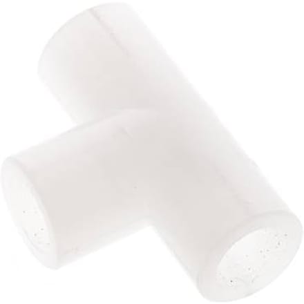 T-koppeling G1/8'' Binnendraad Polyvinylideenfluoride (PVDF) FDA 10bar (140.5psi) - F2FYP